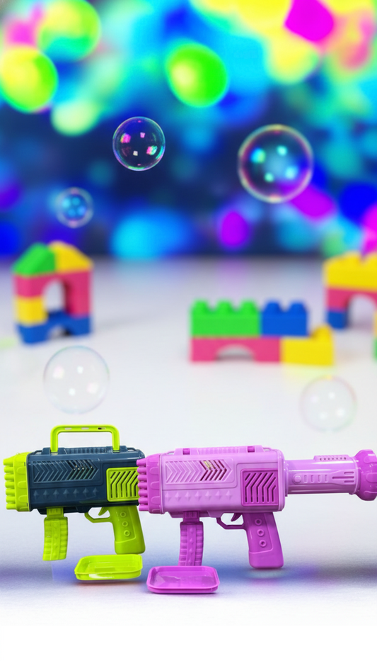💥 PISTOLA DE BURBUJAS💥